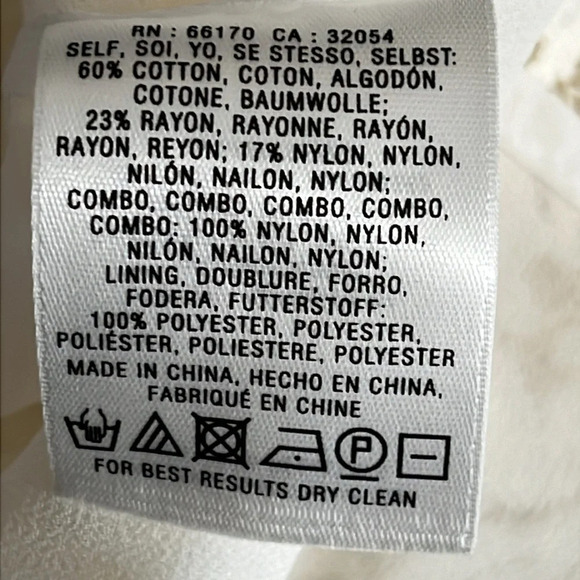 Anthropologie Peter Som x Made in Kind Lace Latitude Blouse - Size 6 - Picture 7 of 9